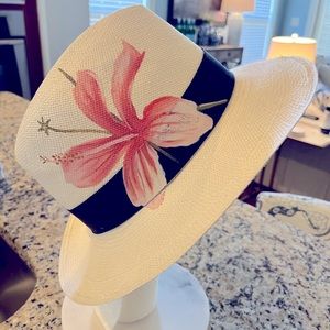Hand Painted and Handwoven 100% Toquilla Straw Hat